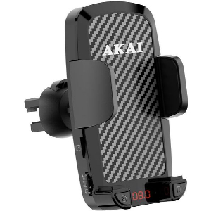 AKAI FMT-C14BT ΒΑΣΗ ΚΙΝΗΤΟΥ ΑΥΤΟΚΙΝΗΤΟΥ ΚΑΙ FM TRANSMITTER ΜΕ ΦΟΡΤΙΣΤΗ 12V-24V