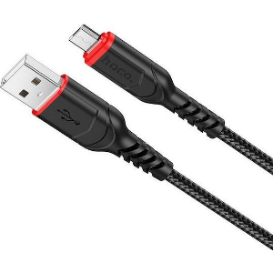 HOCO USB-A TO MICROUSB CABLE X59 VICTORY 18W 2A 1M BLACK