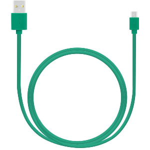 LAMTECH DATACABLE MICRO USB 1M GREEN LAM445189