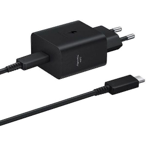 SAMSUNG EP-T4511XB WALL CHARGER 45W 4.05A 1X TYPE-C + TYPE-C CABLE BLACK