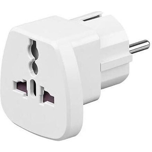 LAMTECH UNIVERSAL TRAVEL ADAPTER WITH SHUTTER LAM113294