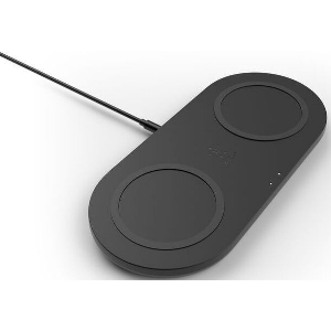 BELKIN BOOSTCHARGE DUAL WIRELESS CHARGING PADS BLACK