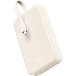 POWER BANK UGREEN 20000MAH 20W PDX1 & QC3.0X1 PB505 35340 WHITE