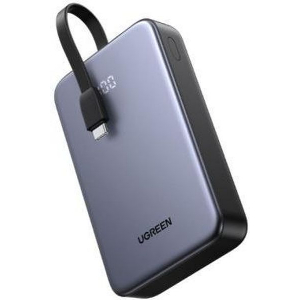 POWER BANK UGREEN 20000MAH 20W PDX1 & QC3.0X1 PB505 45762 BLACK