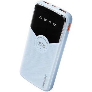 POWER BANK WK 10000MAH 22,5W PDX1 & QC2.0X2 BLUE WP-43