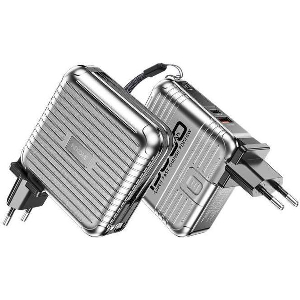 POWER BANK WK 15000MAH 22,5W QC3.0X1 SILVER WP-20