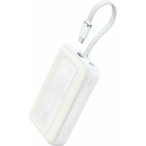 POWER BANK ANKER ZOLO 10000MAH 30W QC + PD WHITE A1688H21