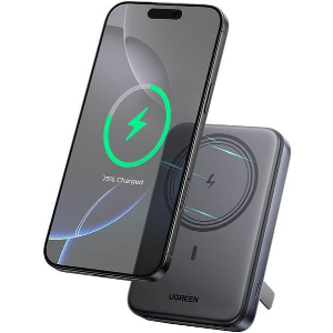 POWER BANK MAGNETIC WIRELESS UGREEN 10000MAH 20W PD + FQI PB562 BLACK