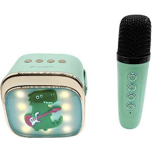 LAMTECH BT5.4 RGB KID KARAOKE SPEAKER GREEN WITH MIC KRODDY LAM980213