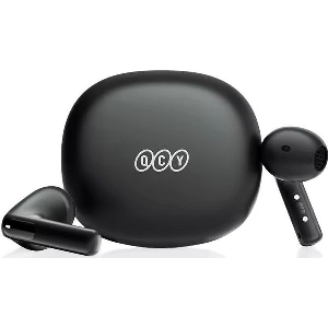 QCY AILYBUDS E10 BLACK HIRES AUDIO LDAC SEMI-EAR TWS 4MICS ENC 13MM DYNAMIC DRIVER IPX4 35H