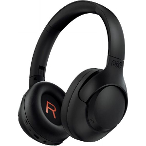 QCY H3 HIGH-RES HEADSET WITH MIC ACTIVE NOISE CANCELING WITH 4 MODE ANC 60H MULTIPOINT BLACK