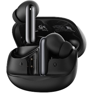 QCY MELOBUDS N50 ANC BLACK - 45DB ANC TWS SEMI-EAR EARBUDS 6 MIC ENC IPX4 BT5.4