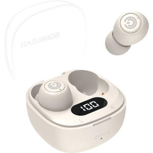 SONICGEAR ENC BT5.4 EARPUMP TWS JEWEL 2 BEIGE TWS-J2-BG