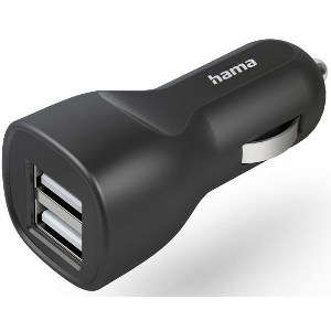 HAMA CAR CHARGER 2X USB-A 12 W HAMA-201636