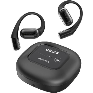 4SMARTS OPEN-EAR BLUETOOTH HEADSET SKYBUDS AI SCREEN BLACK