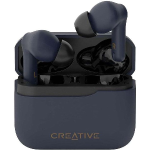 CREATIVE ZEN AIR PLUS IN-EAR BLUETOOTH HANDSFREE ΜΕ ΘΗΚΗ ΦΟΡΤΙΣΗΣ DARK BLUE