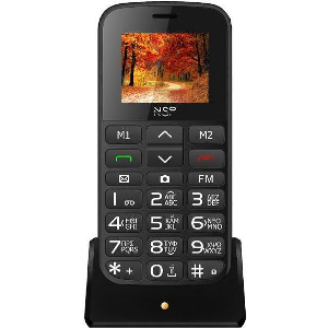 ΚΙΝΗΤΟ NSP 2000DS RED (8220296) DUAL SIM BLUETOOTH 1.8Β'' SOS HANDS-FREE