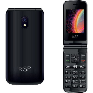 ΚΙΝΗΤΟ NSP 2600DS (8340444) FLIP 2G DUAL SIM, CAMERA, BLUETOOTH, USB, MICRO-SD, FM, 2.4'' SOS