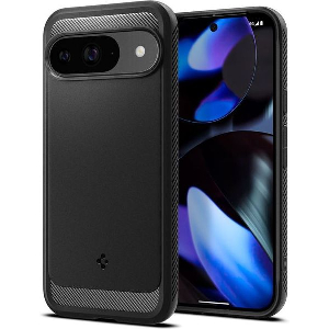 SPIGEN RUGGED ARMOR MATTE BLACK FOR GOOGLE PIXEL 9 PRO/PIXEL 9