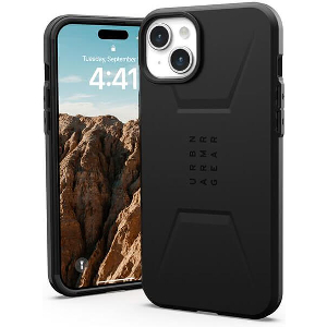 UAG CIVILIAN MAGSAFE BLACK FOR IPHONE 15 PLUS