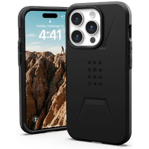 UAG CIVILIAN MAGSAFE BLACK FOR IPHONE 15 PRO