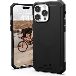 UAG ESSENTIAL ARMOR MAGSAFE BLACK FOR IPHONE 15 PRO MAX