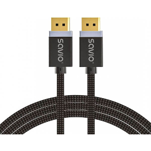 SAVIO CL-166 DISPLAYPORT (M)  DISPLAYPORT (M) V1.4 CABLE 2M
