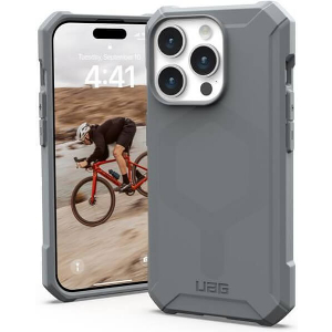 UAG ESSENTIAL ARMOR MAGSAFE SILVER FOR IPHONE 15 PRO