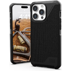 UAG METROPOLIS LT MAGSAFE KEVLAR BLACK FOR IPHONE 15 PRO MAX