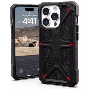 UAG MONARCH KEVLAR BLACK FOR IPHONE 15 PRO