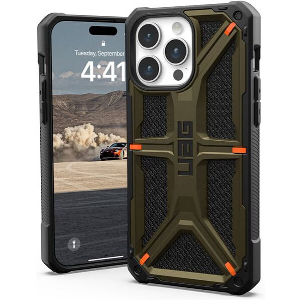UAG MONARCH KEVLAR ELEMENT GREEN FOR IPHONE 15 PRO MAX