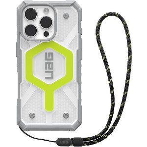 UAG PATHFINDER CLEAR MAGSAFE ACTIVE NEON LANYARD FOR IPHONE 16 PRO