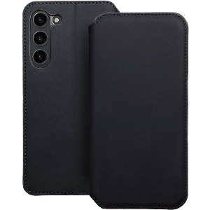 ΘΗΚΗ DUAL POCKET BOOK FOR SAMSUNG S24 ULTRA BLACK