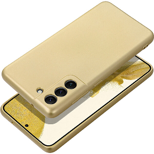 ΘΗΚΗ METALLIC CASE FOR SAMSUNG S24 GOLD