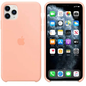 APPLE MY1H2 IPHONE 11 PRO MAX SILICONE CASE GRAPEFRUIT