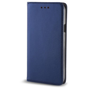 SMART MAGNET CASE FOR MOTOROLA MOTO G42 NAVY BLUE