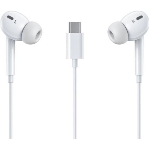 EARPHONE WK YA17 TYPE-C WHITE