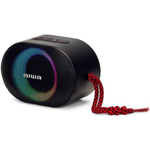 AIWA BLUETOOTH SPEAKER WITH RGB MULTI LIGHTING RMS 10W RED BST-330RD