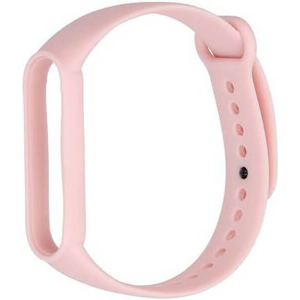 STRAP SILICONE FOR SMARTBAND XIAOMI MI BAND 5 / 6 / 7 PINK (06)