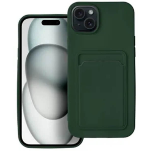 CARD CASE FOR IPHONE 15 PLUS GREEN