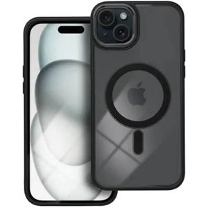 COLOR EDGE MAG COVER CASE WITH MAGSAFE FOR IPHONE 15 PLUS BLACK