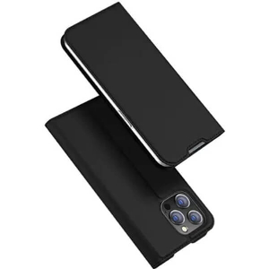 DUX DUCIS SKIN PRO SMOOTH LEATHER CASE FOR APPLE IPHONE 14 PRO BLACK