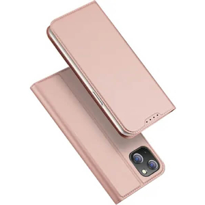 DUX DUCIS SKIN PRO SMOOTH LEATHER CASE FOR APPLE IPHONE 15 PLUS ROSE