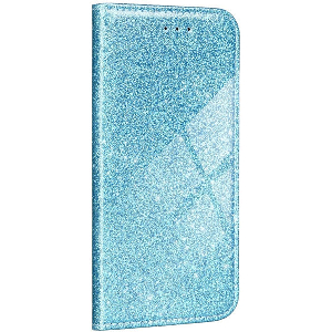 FORCELL SHINING BOOK FLIP CASE FOR MI 11 LIGHT BLUE