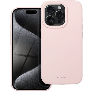 ROAR CLOUD-SKIN CASE FOR IPHONE 15 PRO LIGHT PINK