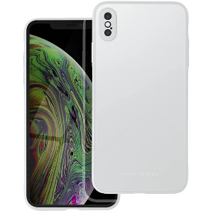 ROAR MATTE GLASS CASE FOR IPHONE XS MAX STEEL