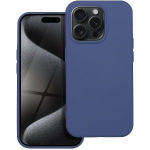 SILICONE CASE FOR IPHONE 15 PRO BLUE
