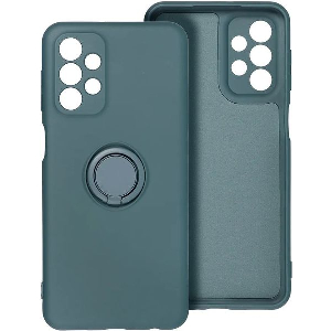 SILICONE RING CASE FOR SAMSUNG A26 5G GREEN