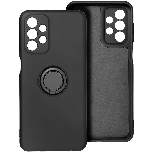 SILICONE RING CASE FOR SAMSUNG S25 ULTRA BLACK