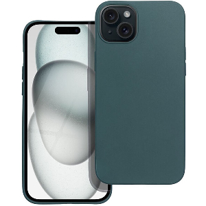 MATT CASE FOR IPHONE 15 DARK GREEN